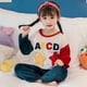thumbnail image 3 of Conjunto de pijamas de invierno para niños, ropa de fiesta de Navidad de franela, traje de terciopelo Coral para niñas, jersey para niño, traje de casa a juego para Familia, 3 of 4