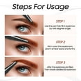 thumbnail image 6 of Artrylin Eyebrow Pen, Black Microblading Eye Pencil With 4 Micro-Fork Tip, Makeup Pens for Natural and Hair-Like Strokes, Long Lasting, Waterproof and Professional Eyebrow Definer (4.9Inch), 6 of 6