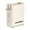 White, variant on LLDYYDS Wall Mount Utensil Rack Holder with Lid and Hook Waterproof Compartmental Storage Caddy Cutlery Drainer with Cover Detachable Kitchen Hanging Chopstick Silverware Organizer One Size