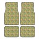 thumbnail image 1 of Fotbe Taco Juego de 4 Tapetes para Auto con Estampado – Alfombrillas de Goma Reforzada, Diseño Antideslizante, Protección para Todo el Año – Vehículos, Autos, Camionetas y SUVs, 1 of 7