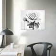 thumbnail image 3 of COMIO  Rose Wall Art for Bedroom Tan Canvas Wall Art Cream Rose Pictures for Living Room Home Decor Flower Painting Couples Bedroom Bathroom Accessories Modern Artwork, 3 of 4