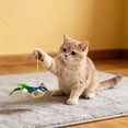 thumbnail image 2 of Interactive Cat Toys Bird - Realistic Cat Interactive Toys for Indoor Cats with Catnip and Feather, Bored Kitten Kicker Green, 2 of 6