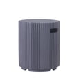 thumbnail image 3 of Christopher Knight Home 19.9" MGO Propane Tank Holder & Outdoor Side Table, Gray, 3 of 10