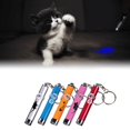 thumbnail image 4 of Divertido gato láser LED puntero mascota gatito entrenamiento juguete luz pluma con animación brillante ratón sombra accesorios, 4 of 4
