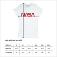 thumbnail image 7 of Vintage NASA Worm Logo T-Shirt Astronaut Space Exploration Emblem Women's Tee, 7 of 7