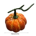 thumbnail image 2 of Adorno De Halloween Para Escritorio, Calabaza Artificial Artesanal Para Crear Un Ambiente Festivo, Decoración Ligera Para Mesa, 2 of 6