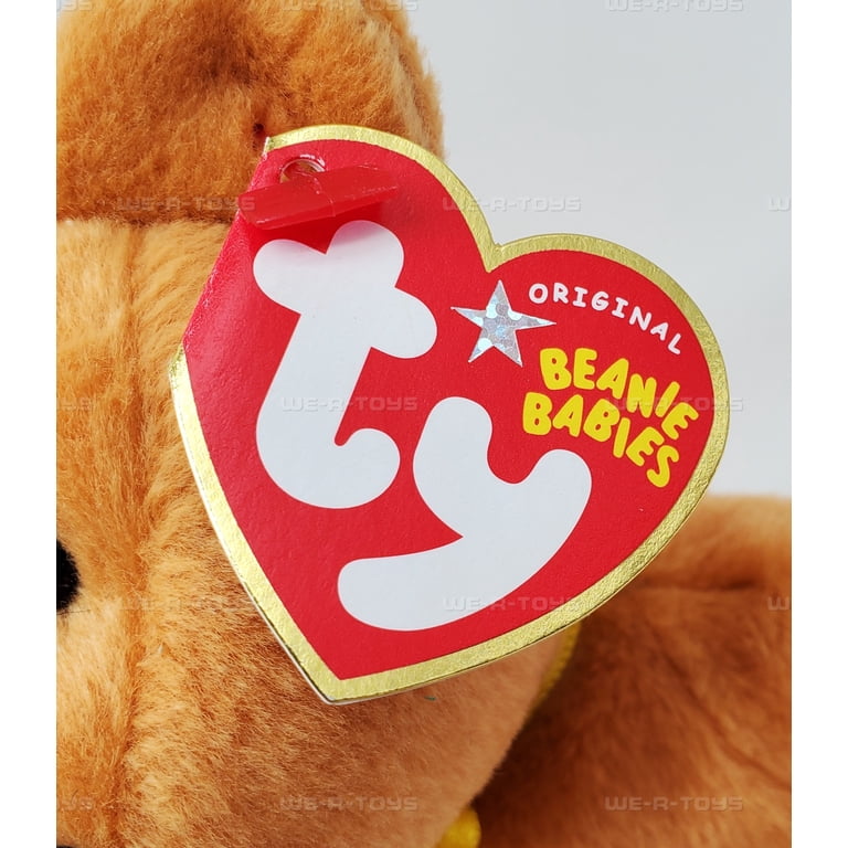 TY Beanie Baby - DIMPLES the Smiley Face Bear (Internet Exclusive