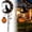 A, variant on Solar Pumpkin Moon Cat, Solar Halloween Black Cat & Pumpkin Moon Garden Stake Light, Auto on off Solar Outdoor Light, Fall Halloween Decor Stake for Lawn Patio Pathway