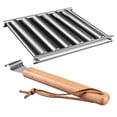 thumbnail image 1 of LEEYNEER Grill Roller Wood Detachable Design for Family 1Set, 1 of 8