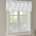 thumbnail image 6 of (Clearance) pdqouc Curtain Valance, Wildflowers Spring Watercolor Flower Floral Print Plants Short Rod Pocket Window Treatment for Living Room, Bedroom, Kitchen, Bathroom, 1 Panel,51 X 16 Inch, 6 of 9