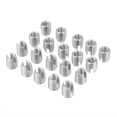 thumbnail image 1 of 20pcs en Acier Inoxydable SUS303 Auto Taraudage Fileté Insert de Filetage M8 x 15mm, 1 of 14