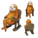 thumbnail image 2 of Figura de animal, figura de animal perezoso en resina, adorno en miniatura, decoración del hogar, muy versátil, 2 of 9
