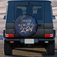 thumbnail image 3 of Kll Beautiful New Year 2024 Tire Cover,Universal Wheel Tire Cover For Trailer, Rv, Suv, Truck,Camper And Many Vehicle,(16 Inch), 3 of 7