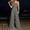 Grey, variant on Womens Rompers for Summer, Elegant Summer Wrap Jumpsuit For Daily And Outings In A Slim Fit Black XS