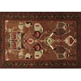 thumbnail image 1 of Ahgly Company Indoor Rectangle Persian Brown Traditional Area Rugs, 5' x 8', 1 of 4