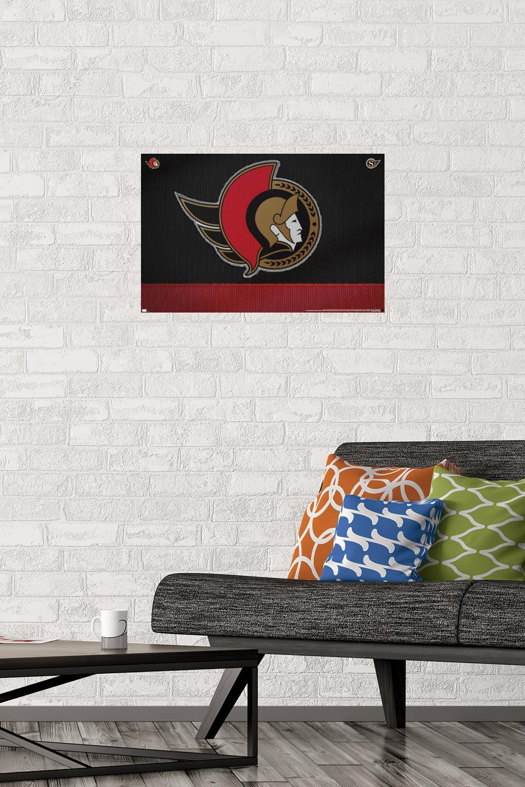 NHL Ottawa Senators - Logo 20 Wall Poster, 14.725" x 22.375"