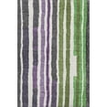 thumbnail image 2 of Addison Rugs Mayfield Premium Machine Washable Transitional Stripes Gray Rectangle Rug, 10' x 14', 2 of 7