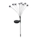 thumbnail image 4 of Luces solares de globo ocular para exteriores, luces de estaca solares aterradoras para exteriores, luces de jardín con energía solar para 8 luces verdes, 4 of 9