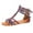 Multicolor, variant on Utoimkio Athletic Hiking Sandals for Women Comfortable Walking Sandals Women's Wind Sandals Bohemian Style Sandals Plus Size Contrast Sandals