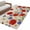 Light Beige Deep Red, variant on Red Blue Poppy Floral Entryway Rug 2'x3' Non Slip Front Door Mats, Farmhouse Spring Flowers Entrance Rugs Indoor Outdoor Carpet, Washable Floor Mats Small Area Rug for Bedroom Kitchen