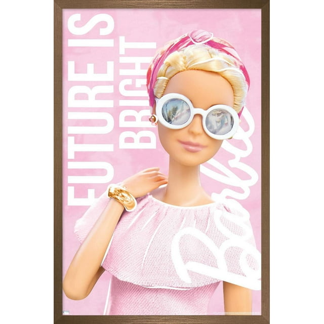 Mattel Barbie - Future is Bright Wall Poster, 22.375" x 34"
