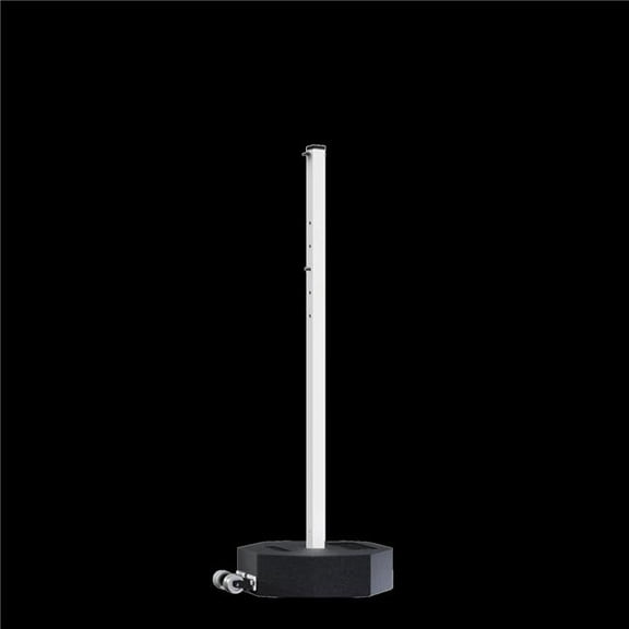 Plasticade by UVP UV800RB60WHL-60PK Plasticade Mobile Parking Lot Post