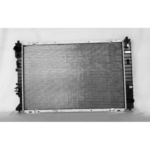 Radiator Assembly OEM Grade Compatible with 2009 Mercury Mariner 2009 Ford Escape 2.5L L4 2488cc Auto Trans H2MZ 8005 F FO3010266 6M6Z8005A H2MZ8005F Direct Fit Replacement H2MZ 8005 F