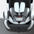 thumbnail image 2 of Asiento elevador convertible todo en 1, estable y seguro, universal, para bebés pequeños, niños, color negro y gris, 2 of 5