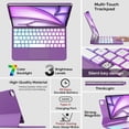thumbnail image 2 of Backlit Magic Keyboard Case for 10.9/11 Inch iPad Air & iPad Pro 11, 2 of 8