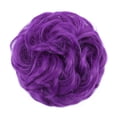 thumbnail image 2 of SEGO Messy Bun Scrunchies Hair Piece Hair Extensions Synthetic Hair Donut Updo Fake Ponytail Extensions For Women Red/Purple/Blue/Pink/Black/Blonde, 2 of 7