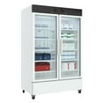 thumbnail image 2 of 35 cu. ft. Medical Vaccine Refrigerator for Pharmacy and Laboratory with Multi-Level Emergency Alarms, UL-Listed in White (KM-PHR-35C), 2 of 13