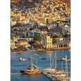 thumbnail image 2 of Zwick, Martin 25x32 Black Ornate Wood Framed with Double Matting Museum Art Print Titled - City Mindelo-a seaport on the island Sao Vicente-Cape Verde Africa, 2 of 4