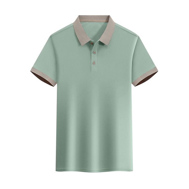 pstuiky Mangas cortas para hombre, Camisa informal de verano con solapa y botones de color liso para hombre camisetas de hombre xxxxxl