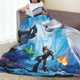 thumbnail image 3 of Manta de felpa extragrande de Cómo entrenar a tu dragón para sofá, cama y sillón. Suave, cálida y ligera, ideal para todos. 101 x 76 cm., 3 of 5