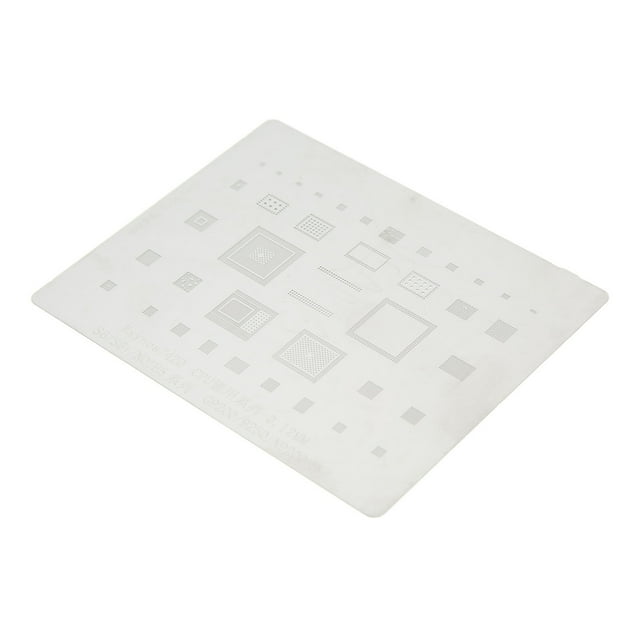 Plantilla de reballing, plantilla de reballing de CPU, plantilla de reballing de acero inoxidable, red de retrabajo para reparación de teléfonos, rendimiento finamente ajustado