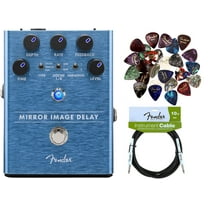 Fender Mirror Image Delay Pedal w/ Instrument Cable