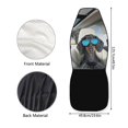 thumbnail image 5 of Garronmavis Dachshund Driving Car Front Seat Covers Thin Automobile Seat Cover Sets 2 Pack Interior Accessories Front Seats Protector fit for Most of SUV,Sedan,Trucks, 5 of 7