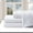 Pure White, variant on Extra Deep Pocket King Size Sheets - Hotel Luxury 1800 Thread Count Bedding Set - 4 Piece Pure White Microfiber Sheets with 18-24 Inch Deep Pockets