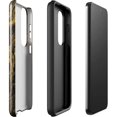 thumbnail image 3 of Gold and Black Marble Galaxy S23 Pro Case,iPhone 12, 3 of 4