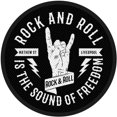 thumbnail image 1 of Rock Off Mathew St R&R Horns Patch Standard, 1 of 1