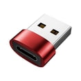 thumbnail image 2 of Charger Adapter Charging Data Transmission Aluminum Alloy Type-c Female to USB 2.0 Converter for Mobile Phone, 2 of 8