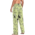 thumbnail image 5 of GZHJMY Dinosaur Pajama Pants for Men, Lounge Pants Lightweight Men Pajama Bottoms with Drawstring Pockets, Christmas New Year Birthday Gifts, Large, 5 of 6