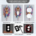 thumbnail image 5 of Switch Panel Switch Decoration 2.76x4.53x0.28 Inches Unused Outlet Cover Switch Plate Wall Plates Living Room Kitchen Bedroom Study Switches Color Art Cool Tiger, 5 of 8