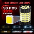 thumbnail image 4 of CHUSYYRAY 921 W16W LED Reverse Backup Light Bulbs 6000K White for Toyota 4Runner 2003-2022 2x, 4 of 10
