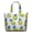 White-13, variant on Symmetrical Tribal Ethnic Weekender Bag, Spacious Zipper Tote with Interior Pockets, Vintage Fashion for Fitness