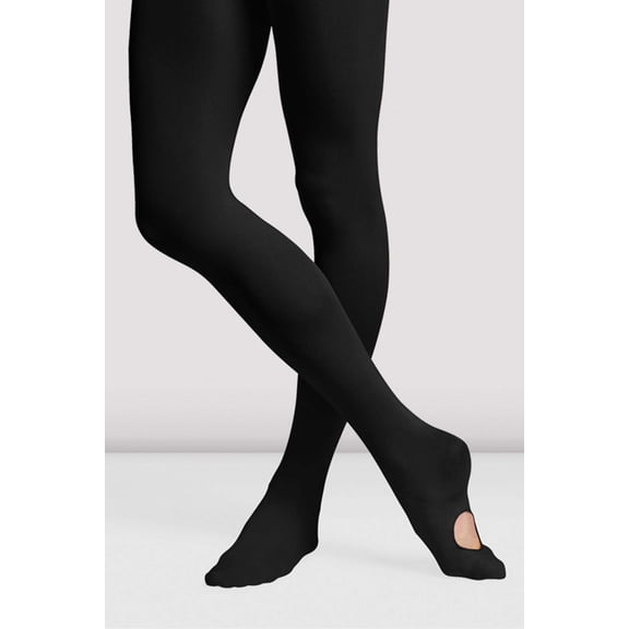Bloch Ladies Convertible Tights, Black