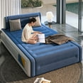 thumbnail image 1 of Matelas Gonflable, Lit d'Air Pliant Surélevé Réutilisable Automatique pour Camping Voyage, 1 of 7