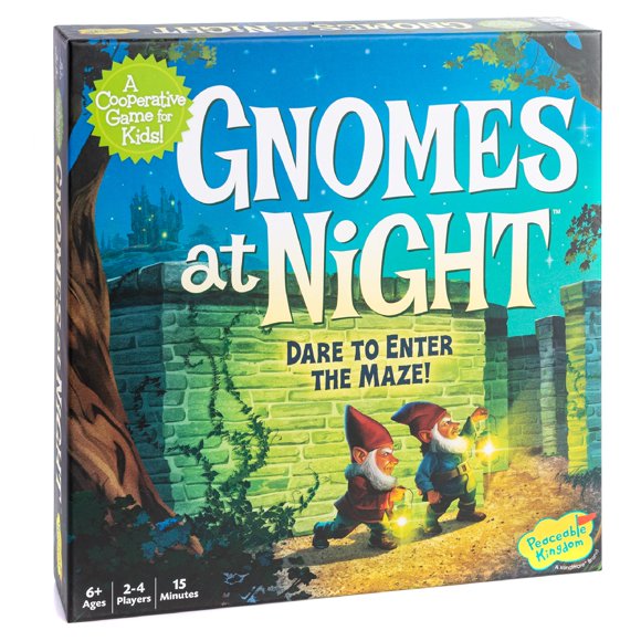 Juego cooperativo de laberinto Peaceable Kingdom Gnomes at Night