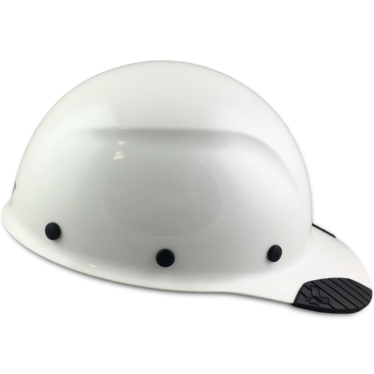 DAX Fiberglass Composite Hard Hat - Cap Style White with Tote