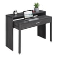 thumbnail image 3 of Convenience Concepts Newport JB Console/Sliding Desk with Drawer and Riser, Multiple Finishes, 3 of 4